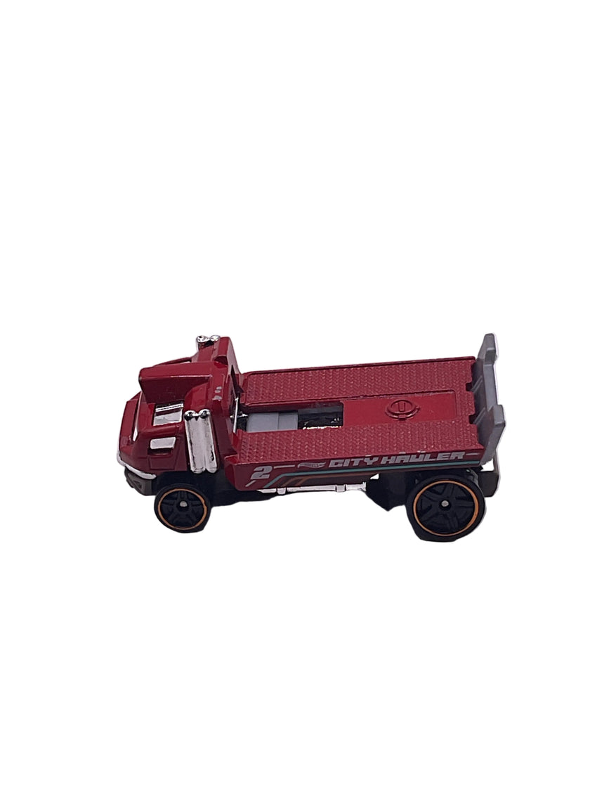 Hot Wheels Flatbed Truck Diecast Red