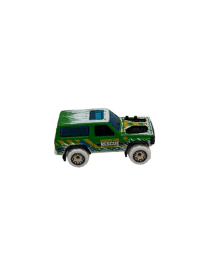 Hot Wheels Nissan Patrol Custom Diecast green