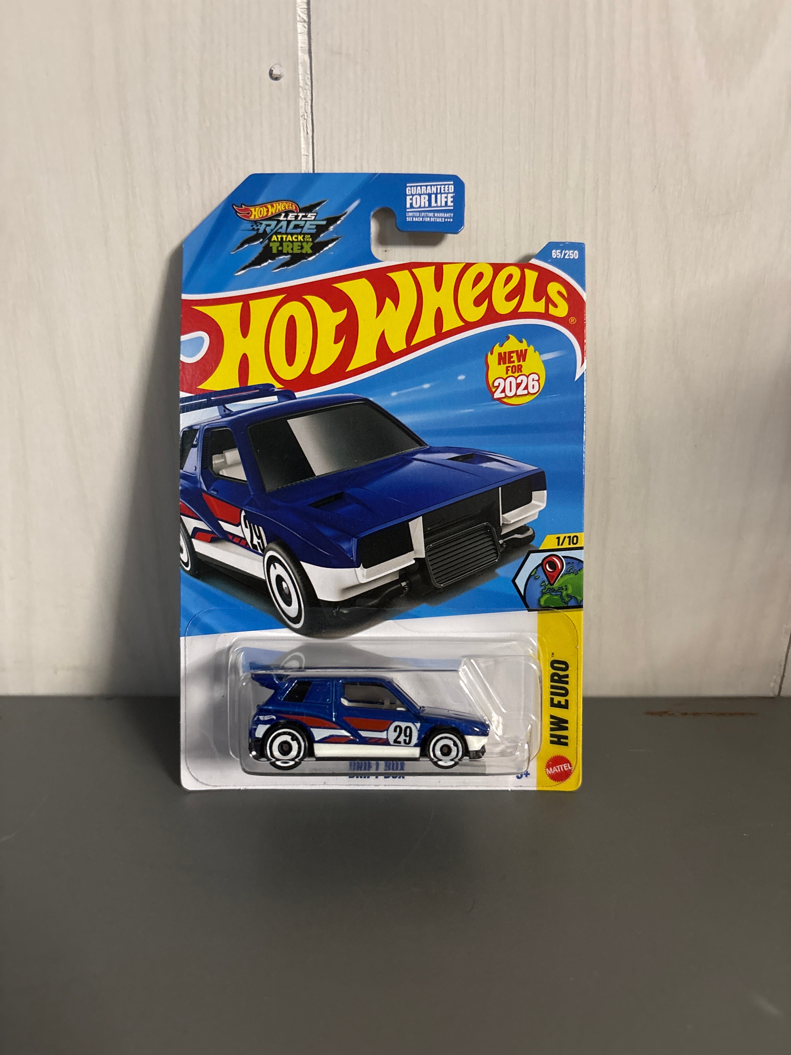 Hot Wheels Drift Box Diecast blue