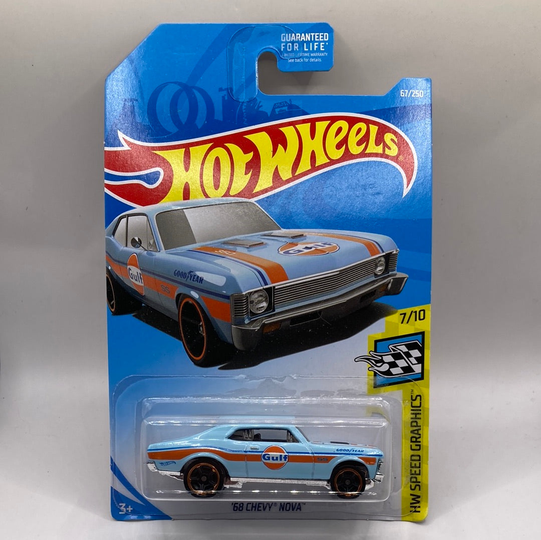 Hot Wheels 68 Chevy Nova Diecast