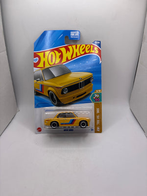 Hot Wheels BMW 2002 Diecast yellow
