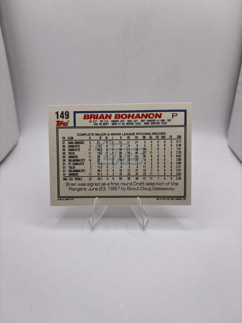 Topps Brian Bohanon