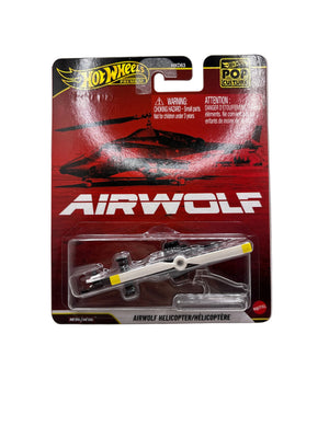 Hot Wheels Airwolf Helicopter Diecast black