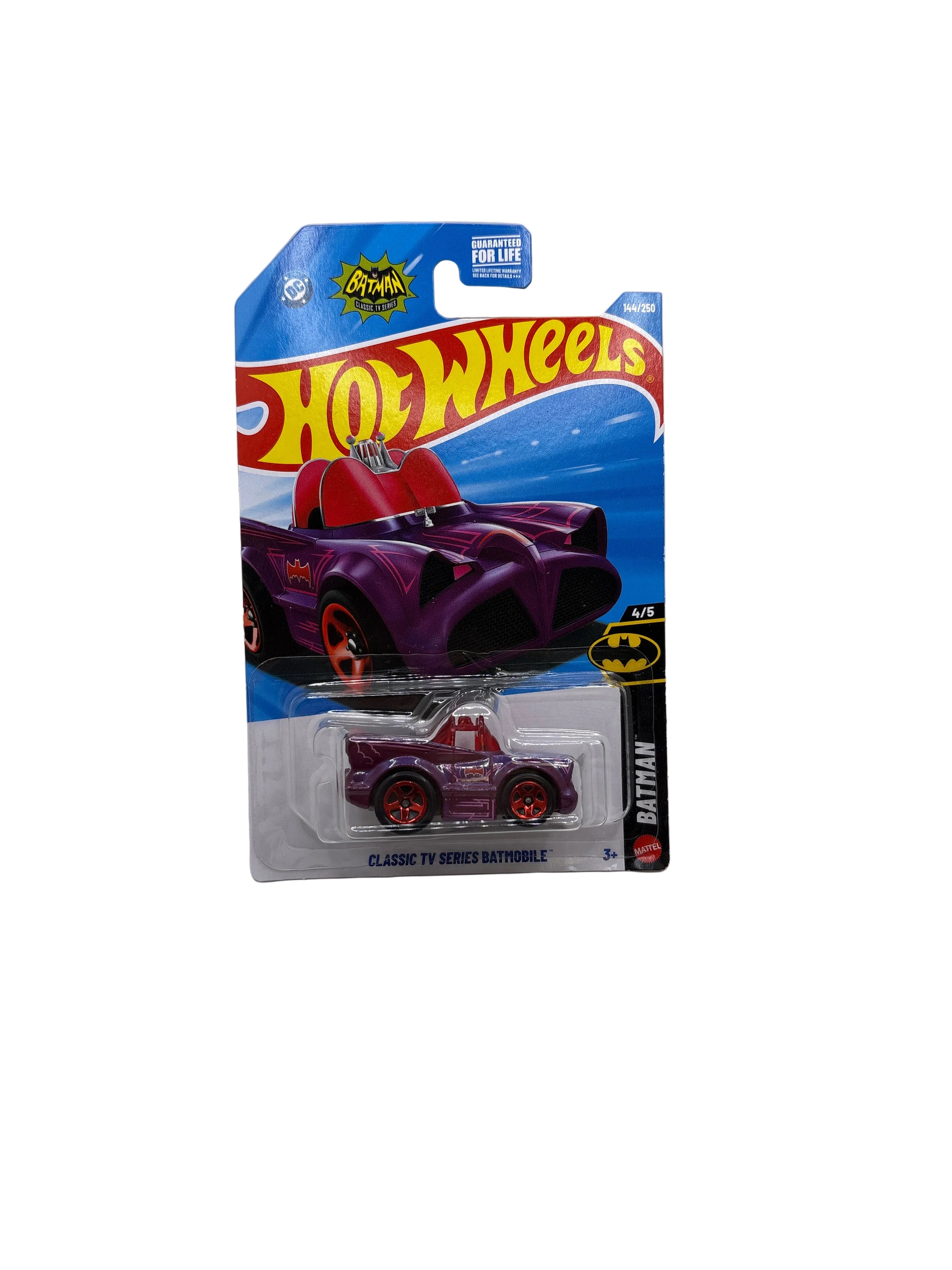 Hot Wheels Classic TV Series Batmobile Diecast purple