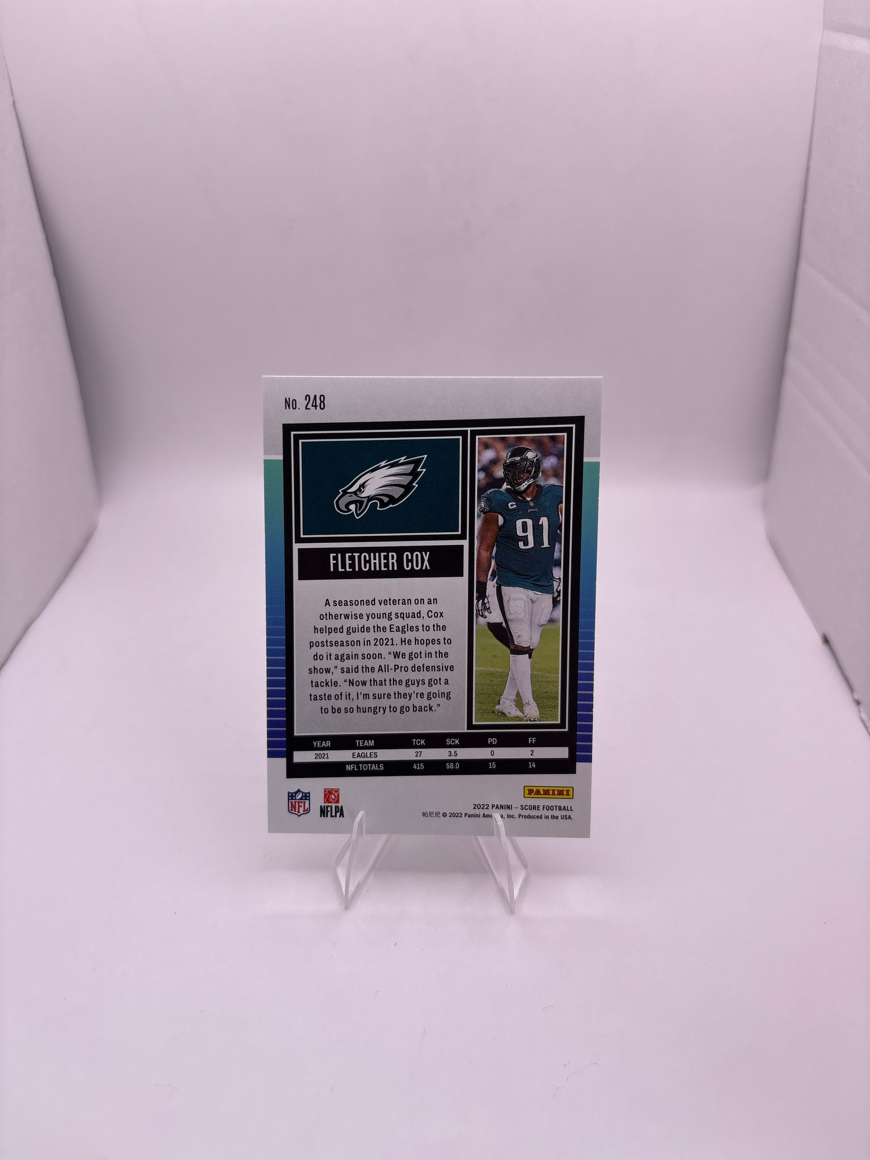 Score Fletcher Cox