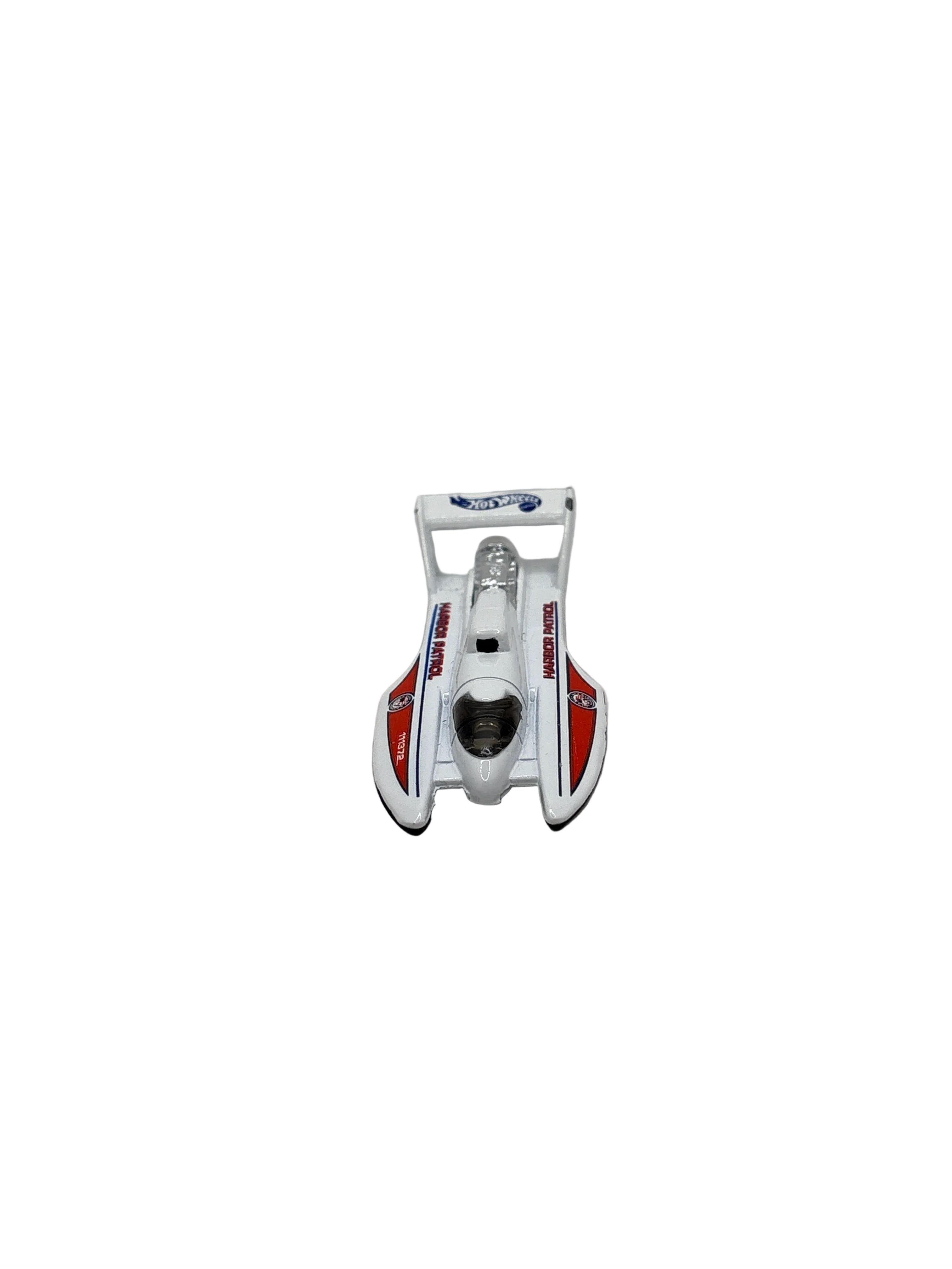 Hot Wheels Hydroplane Diecast white