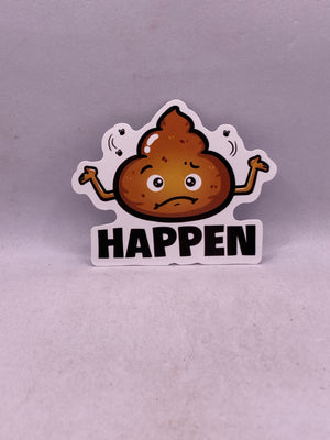 Shit Happens Sticker