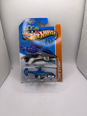 Hot Wheels Sky Knife Diecast blue