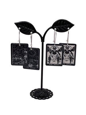 Tarot Card Earrings