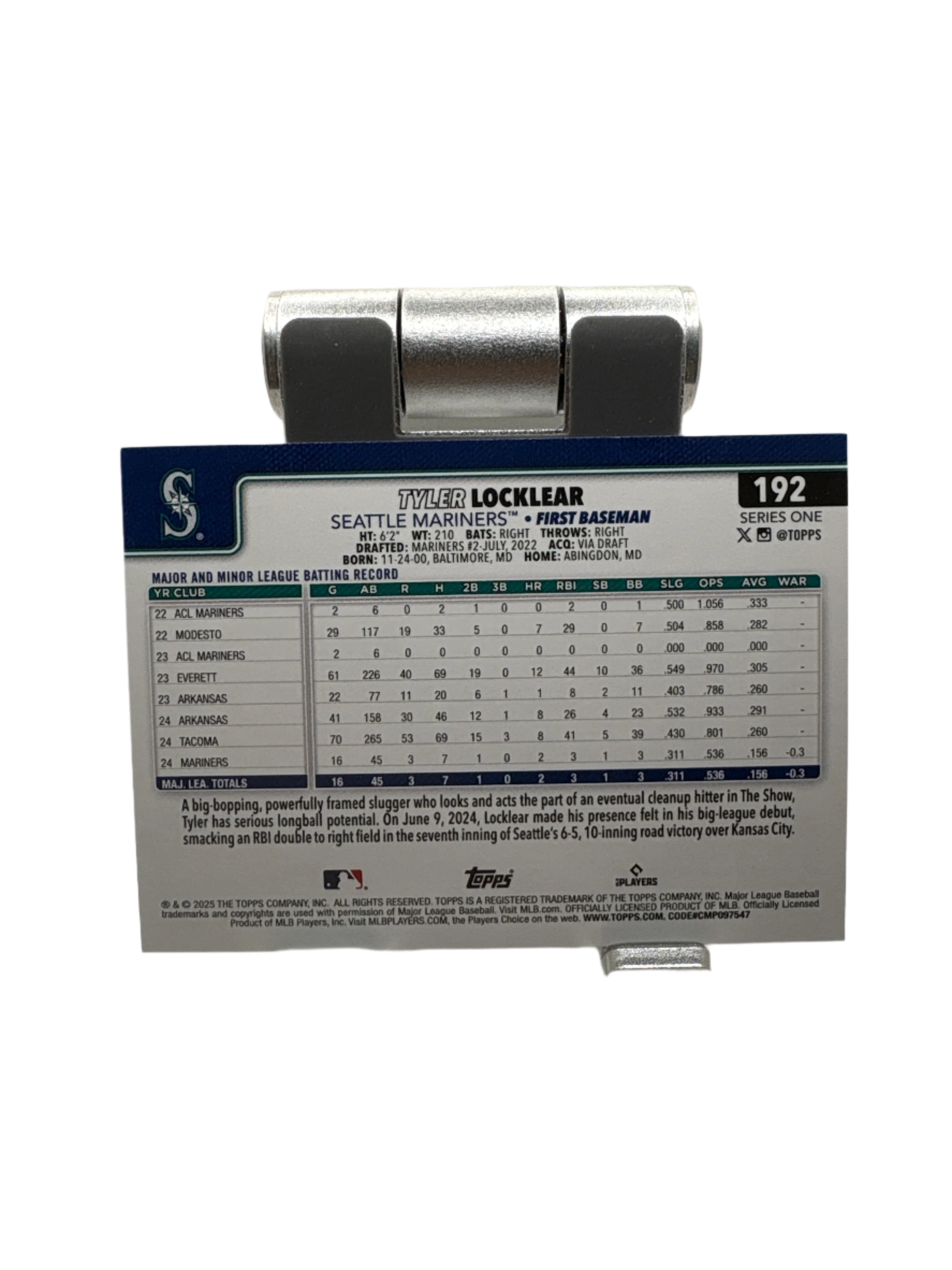 Topps Tyler Locklear