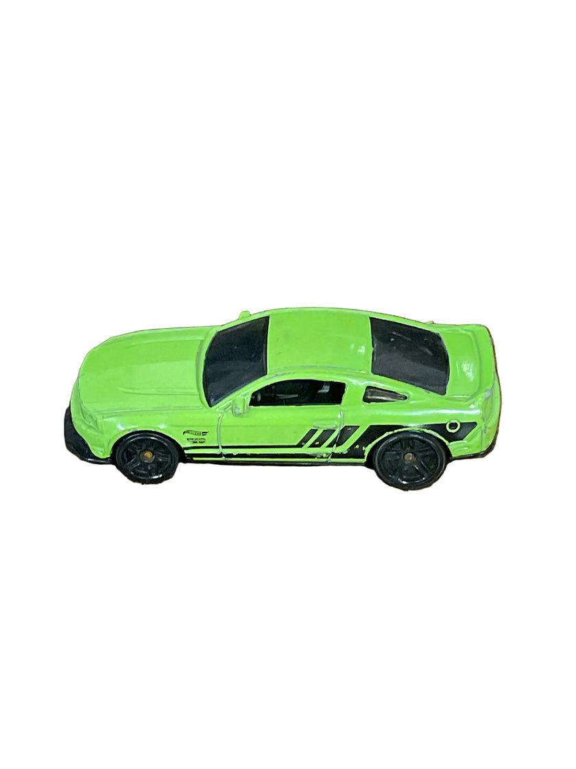 Hot Wheels ‘12 Ford Mustang Boss 302 Seca Diecast Green