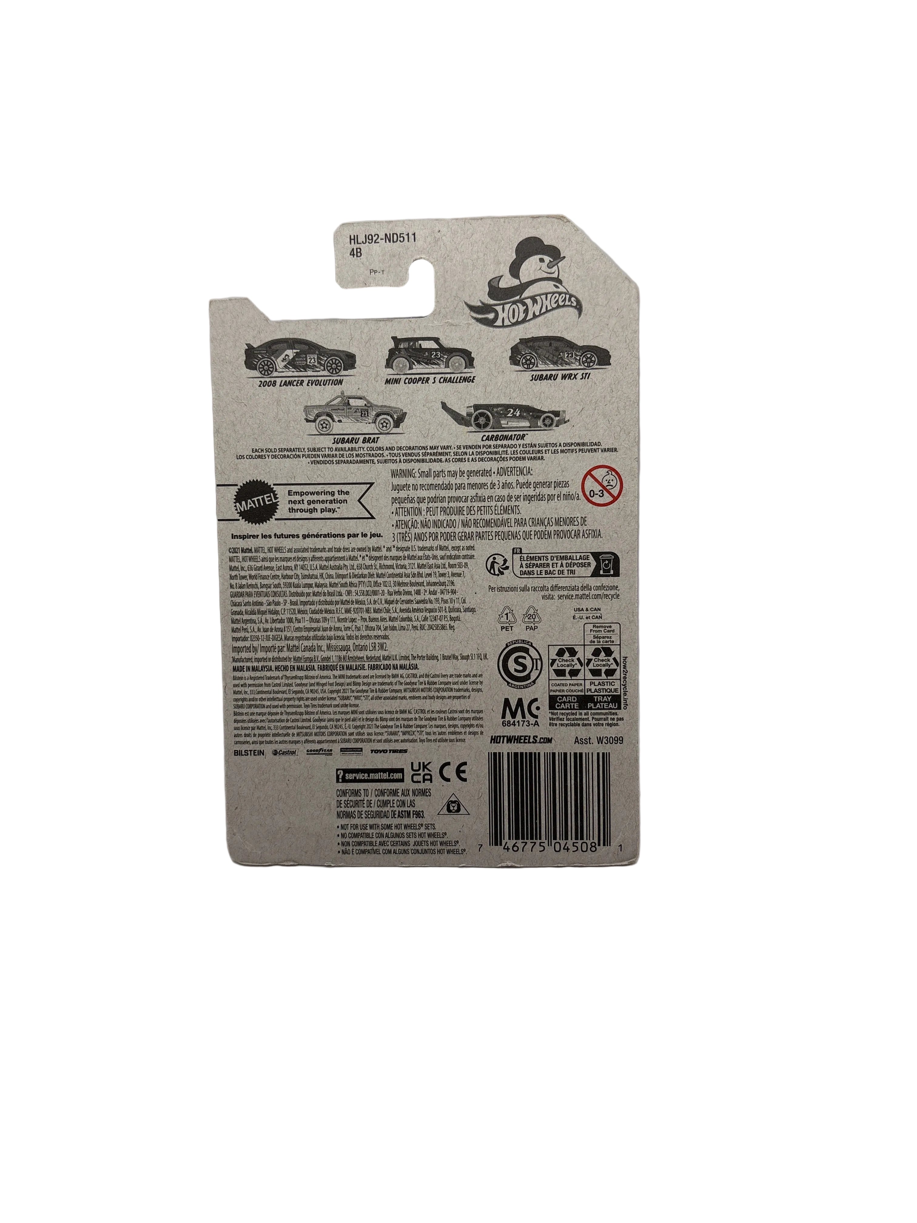 Hot Wheels Mini Cooper S Challenge Diecast
