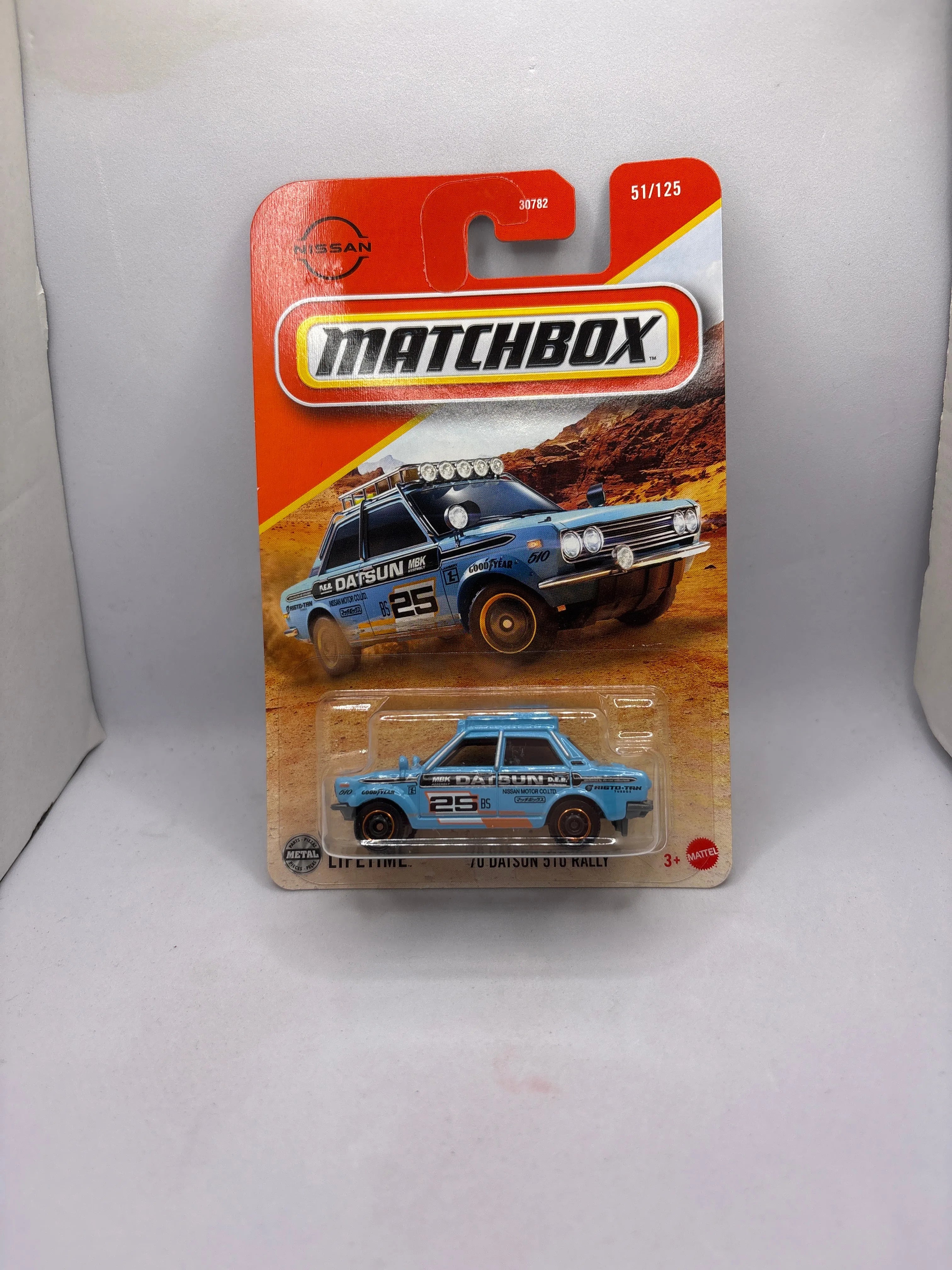 Matchbox 70 Datsun 510 Rally Diecast