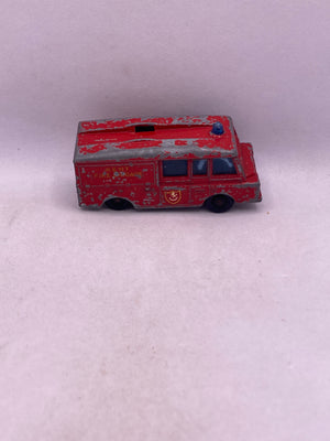 Matchbox Land Rover Fire Truck Diecast