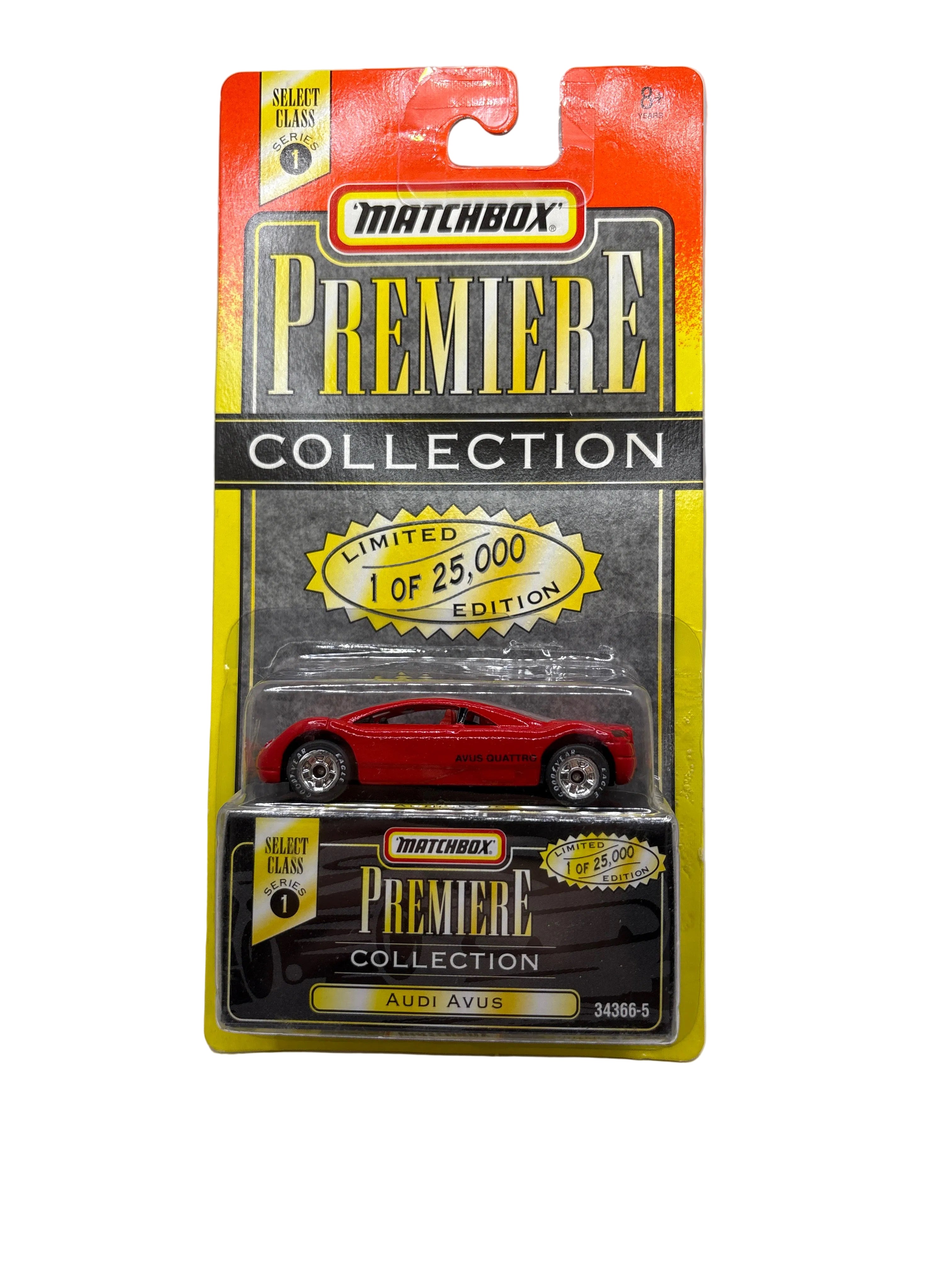 Matchbox Audi Avus Diecast red