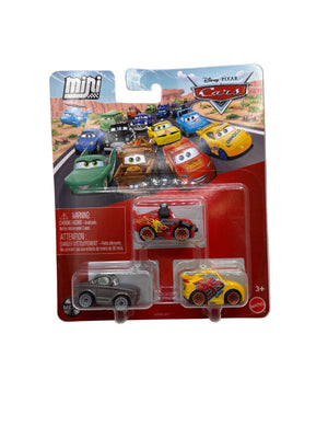 Disney Pixar Cars Rusteze Cruz Ramirez Lightning McQueen With Headset Sterling Diecast multi color