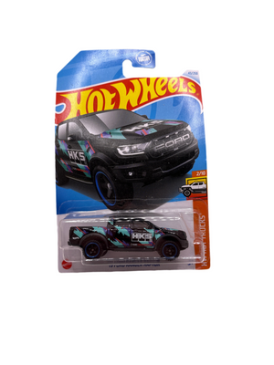 Hot Wheels 19 Ford Ranger Raptor Diecast black