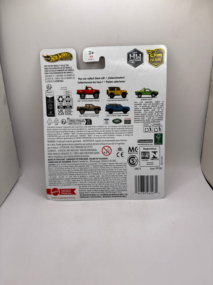 Hot Wheels Land Rover Defender 90 Diecast