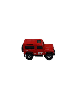 Hot Wheels Land Rover Defender 90 Diecast red