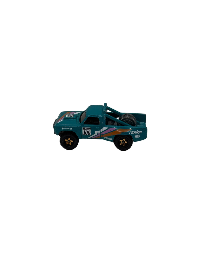 Hot Wheels 87 Dodge D100 Diecast blue