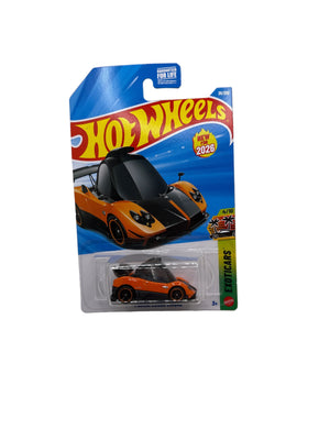 Hot Wheels Pagani Zonda Cinque Diecast orange
