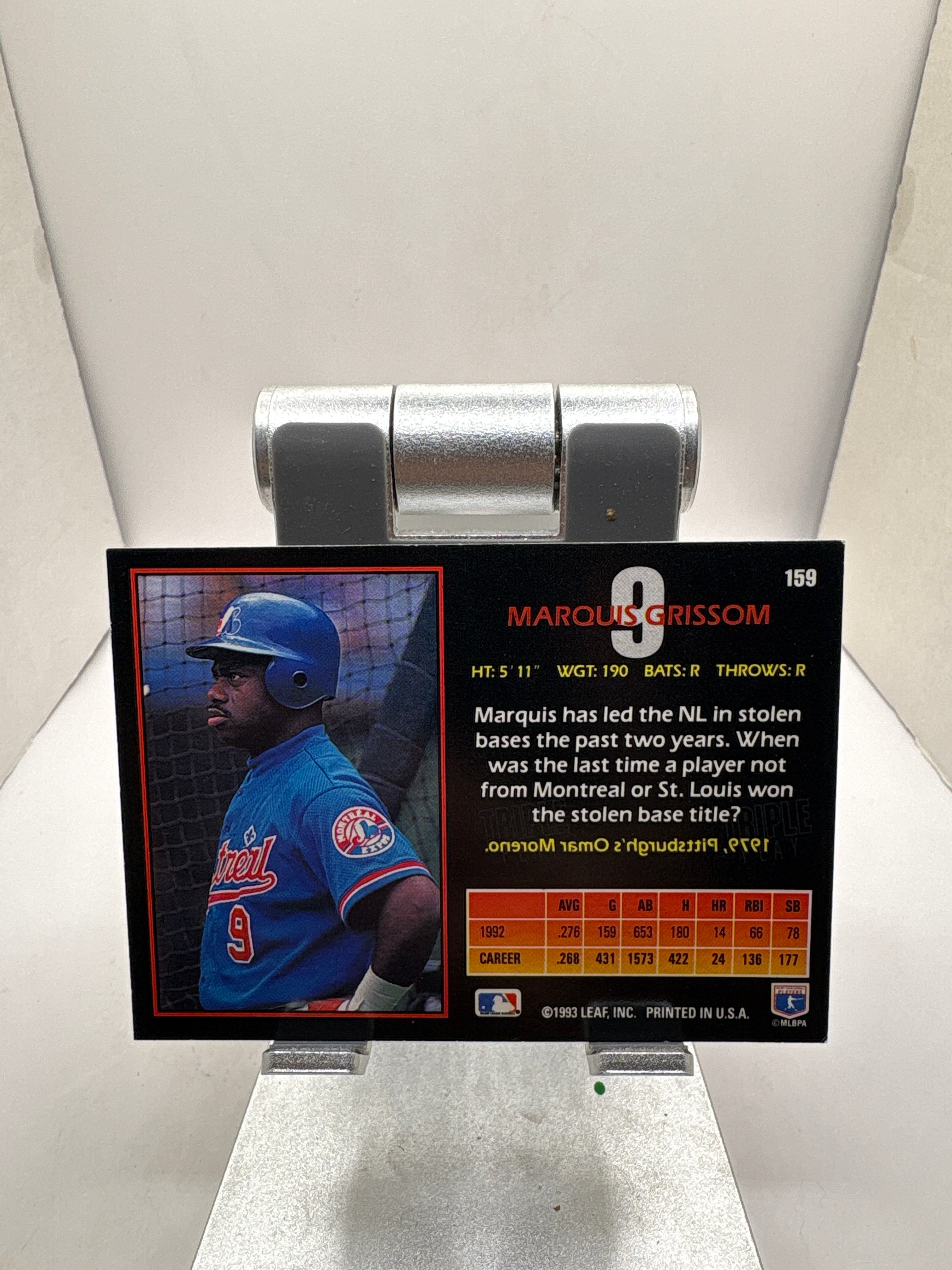 Triple Play Marquis Grissom
