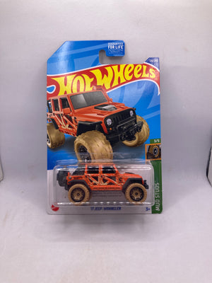 Hot Wheels 17 Jeep Wrangler Diecast