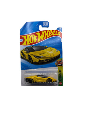 Hot Wheels 16 Lamborghini Centenario Roadster Diecast yellow