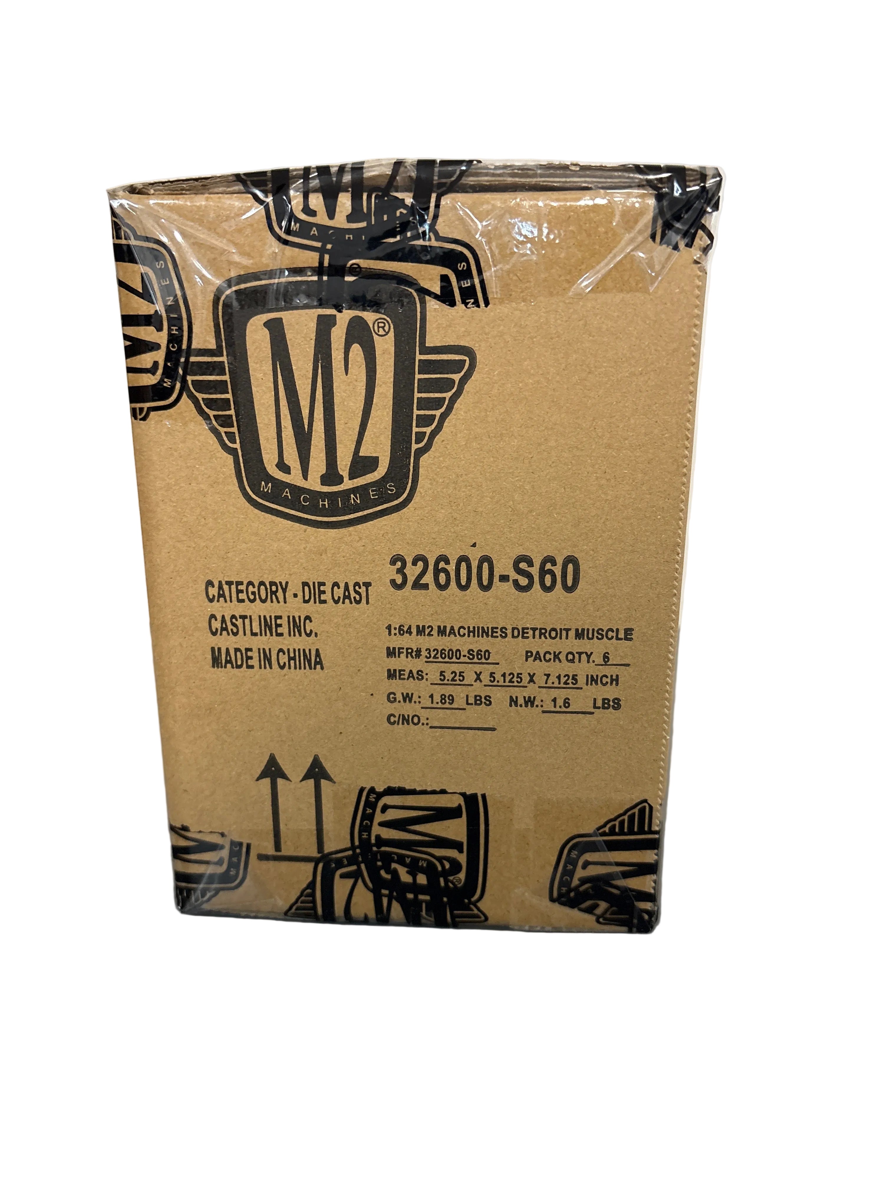 M2 Detroit Muscle Case Diecast