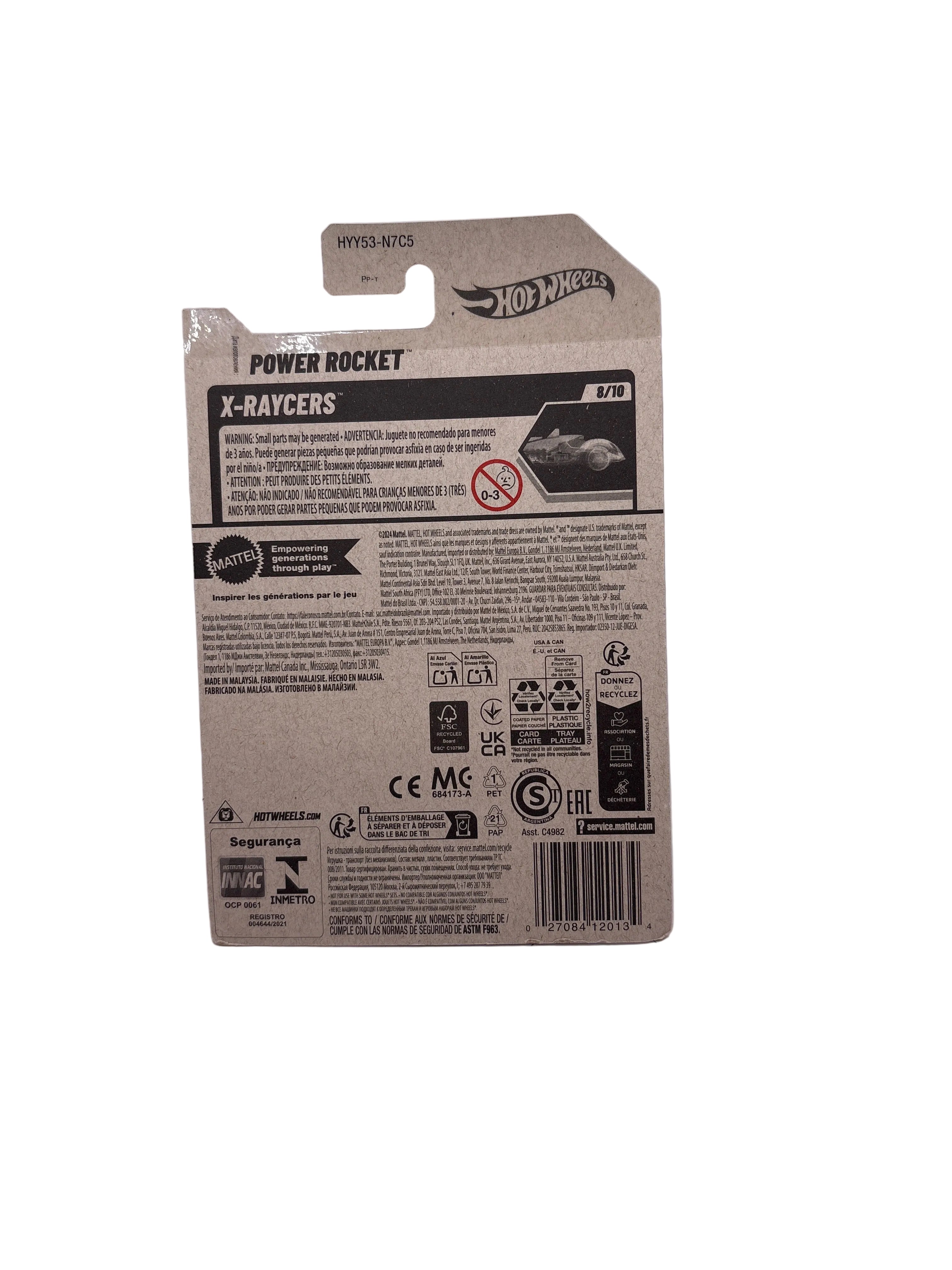 Hot Wheels Power Rocket Diecast