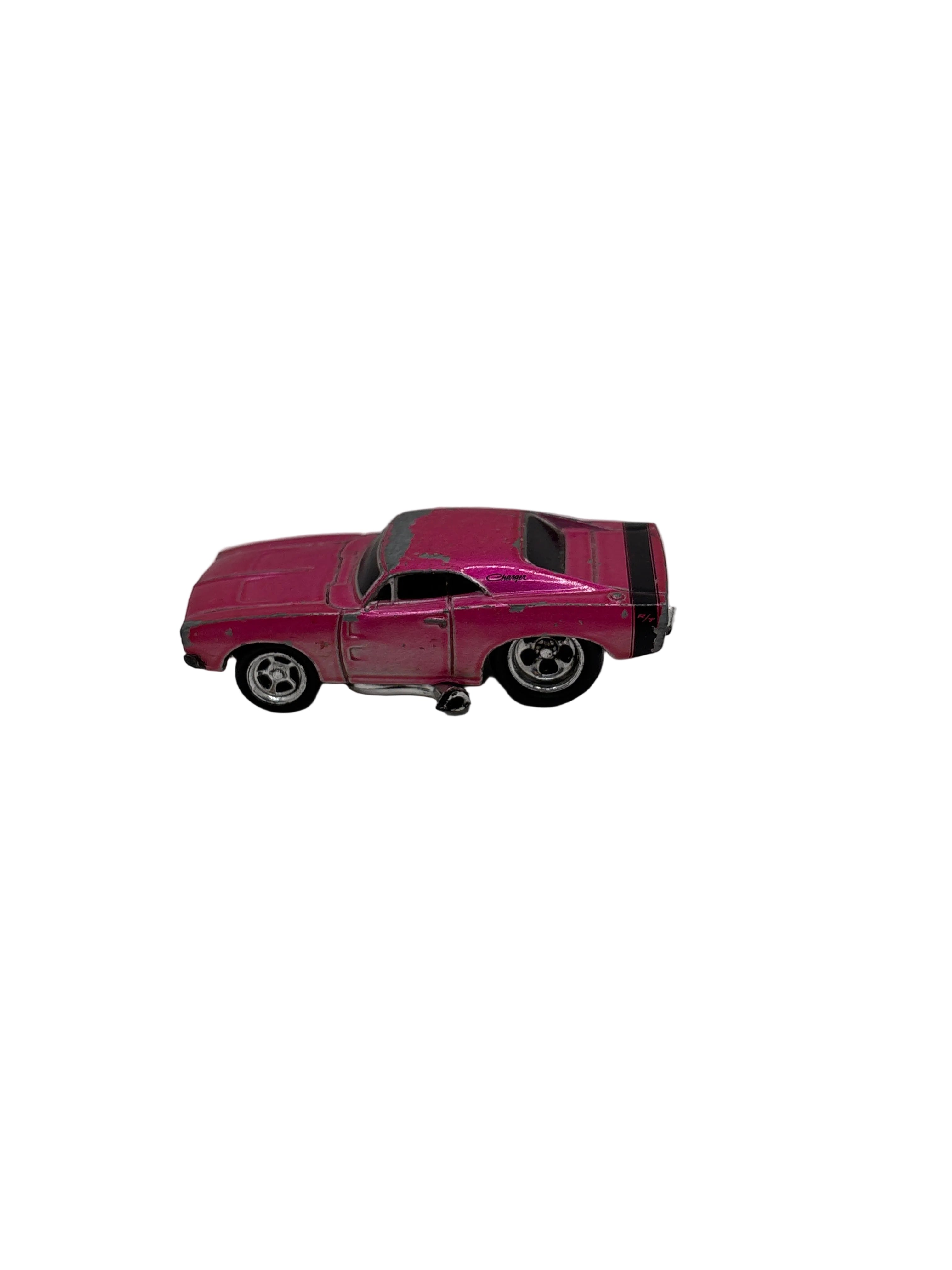 Muscle Machines 69 Dodge Charger R/T Diecast pink