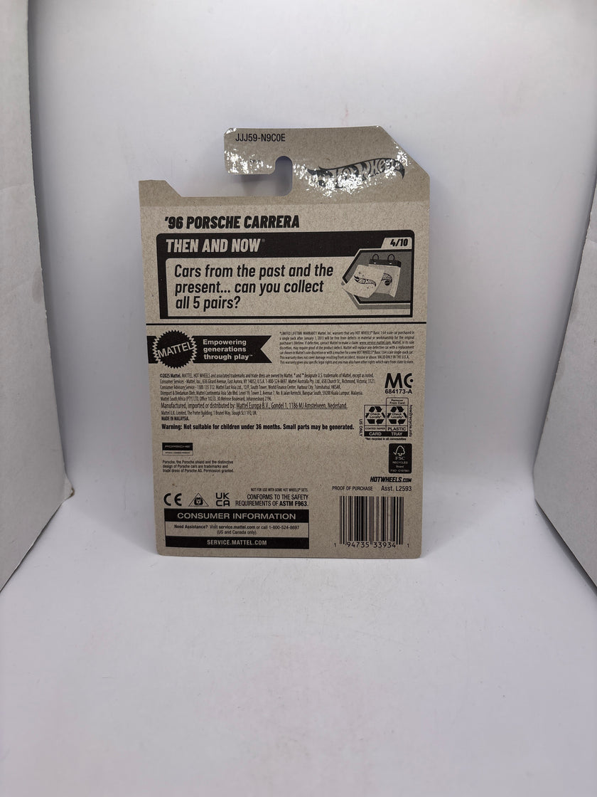 Hot Wheels 96 Porsche Carrera Diecast brown
