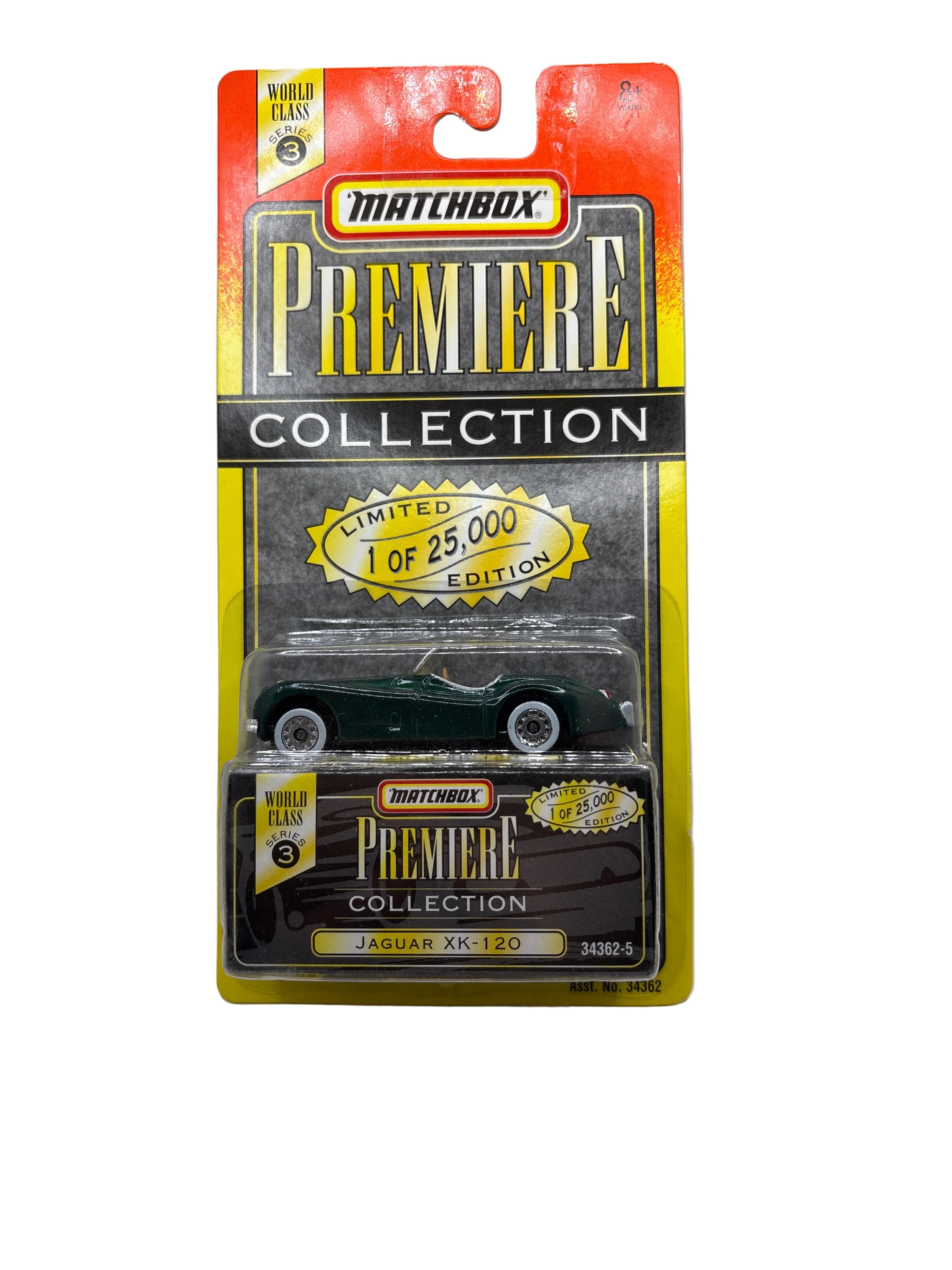 Matchbox Jaguar XK-120 Diecast green