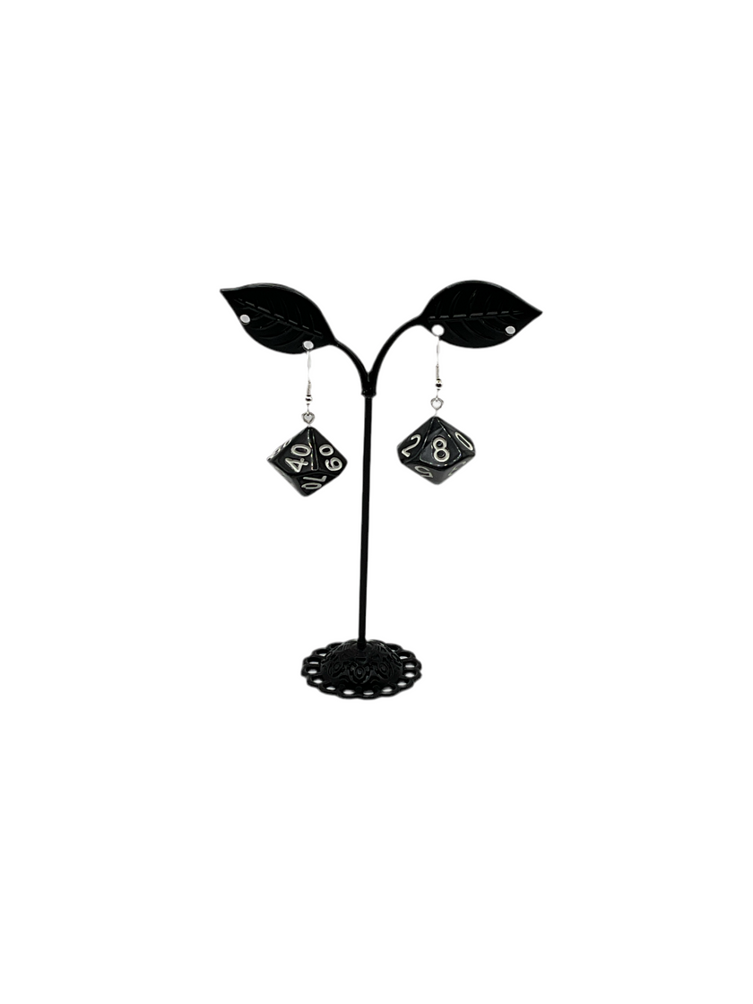D10 Dice Earrings