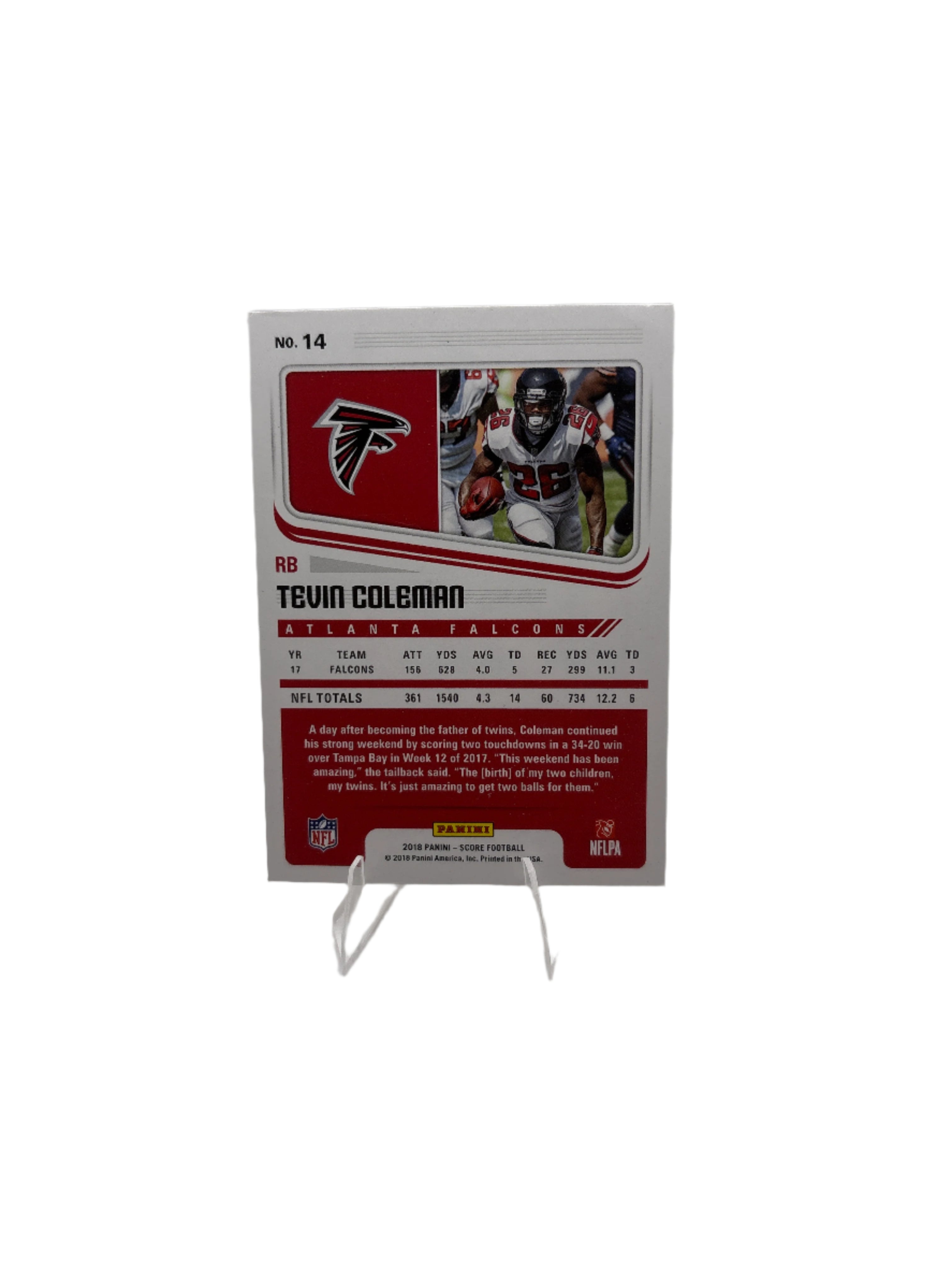 Score Tevin Coleman