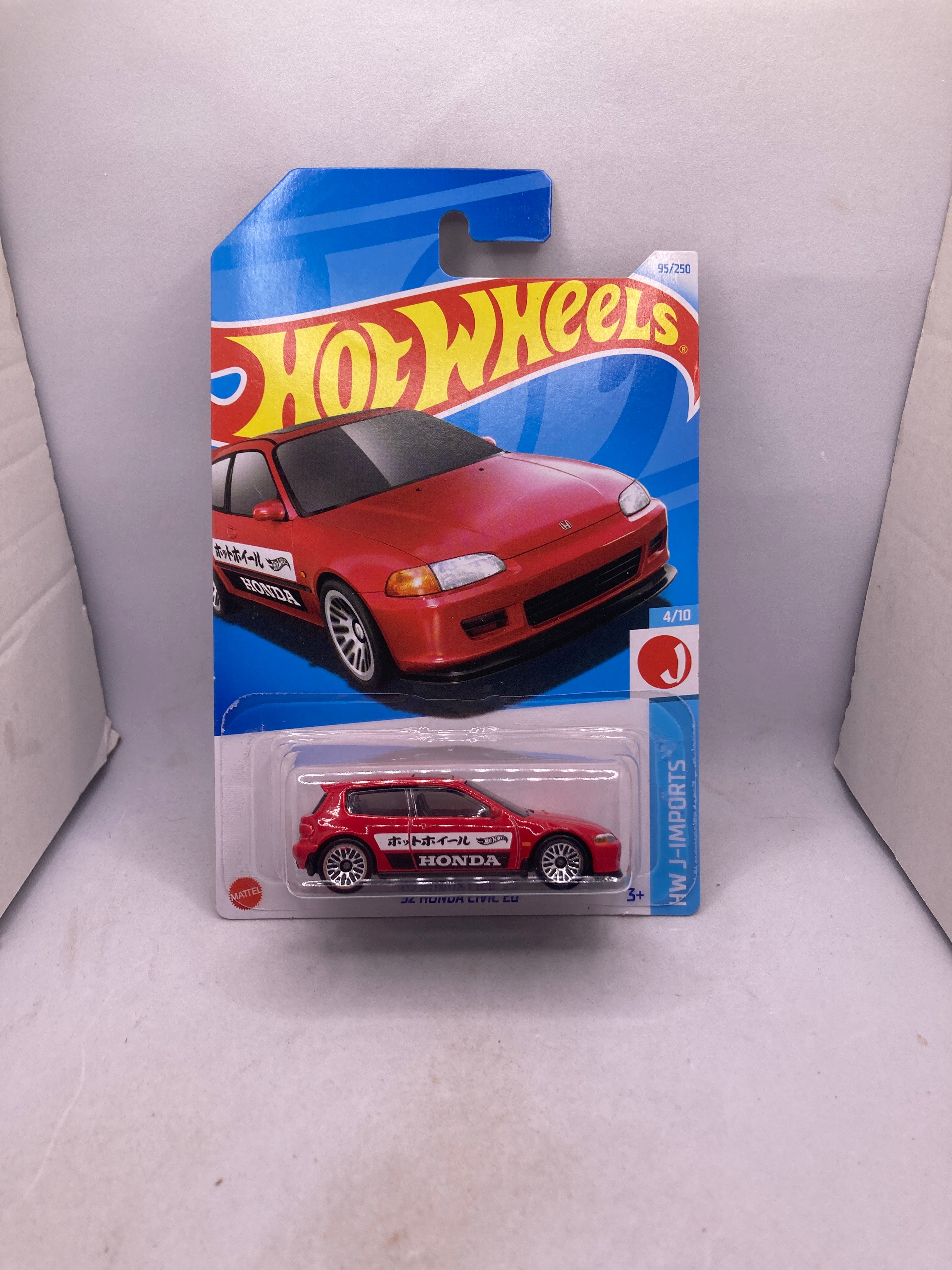 Hot Wheels 92 Honda Civic EG Diecast