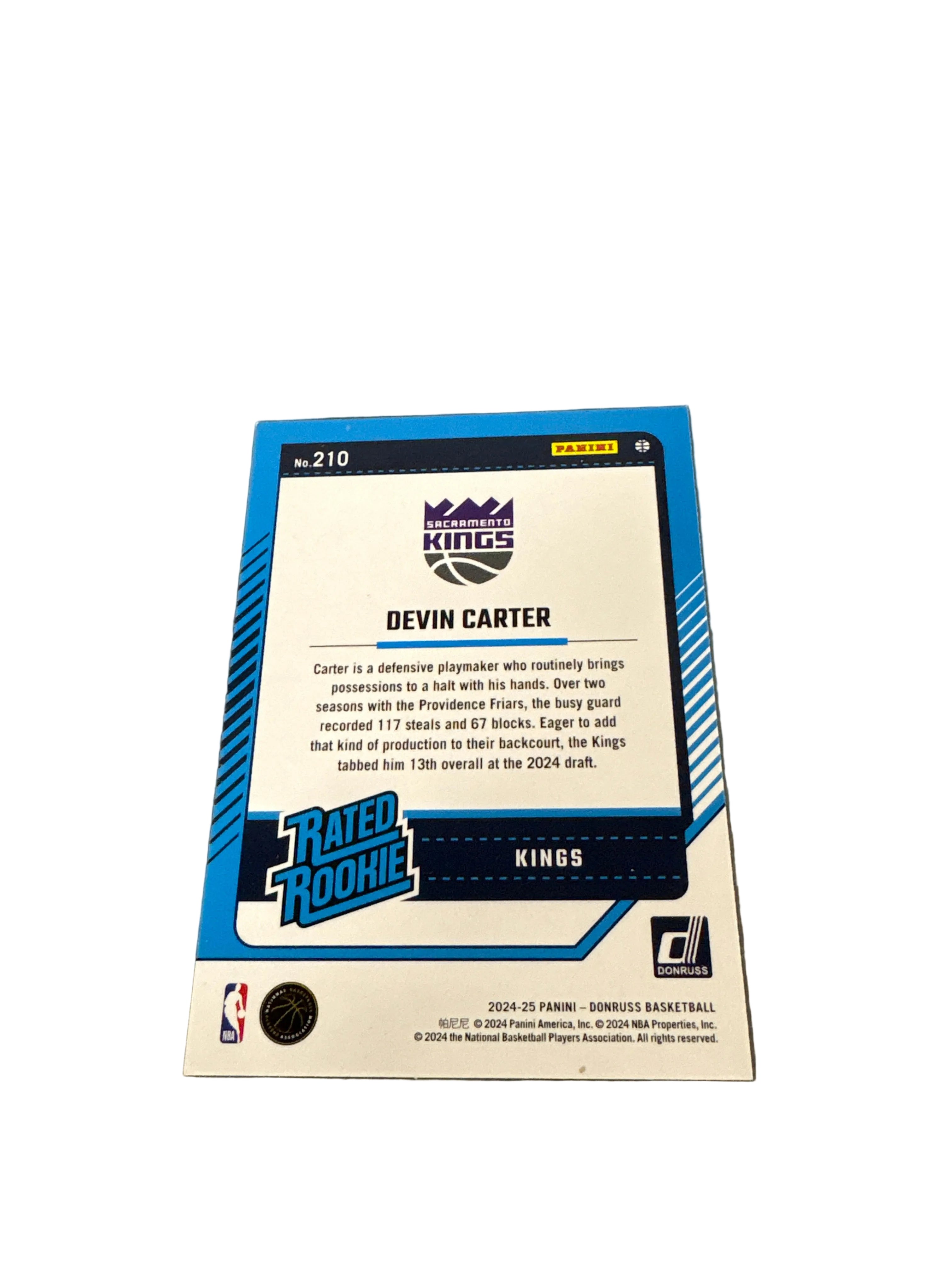 Donruss Devin Carter
