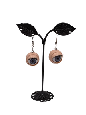 Closing Eye ball earrings