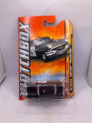 Matchbox 56 Buick Century Police Car Diecast