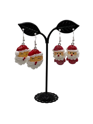 Santa Earrings