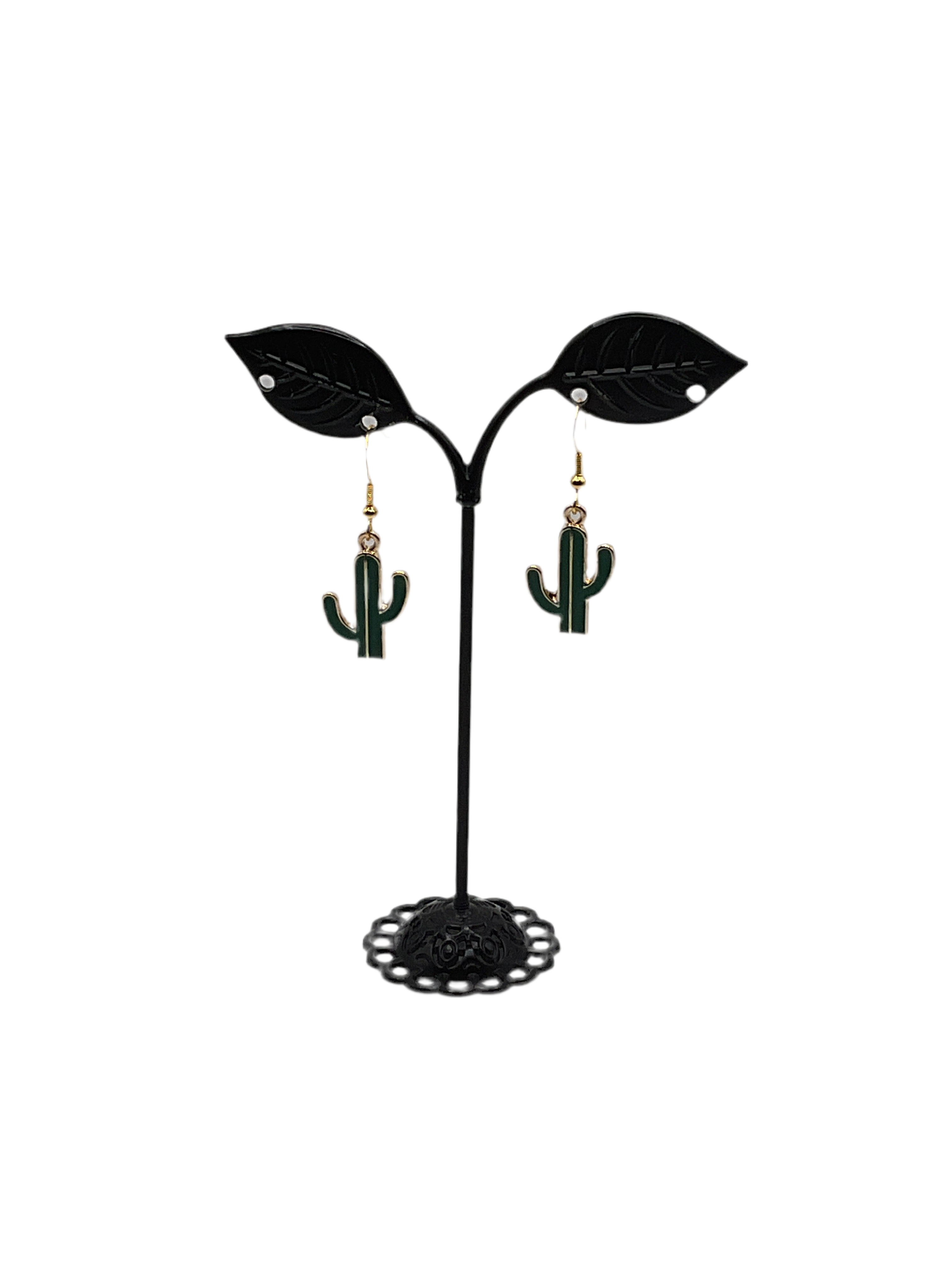 Cactus earrings 3