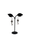 St. Benedict Key Medal Earrings