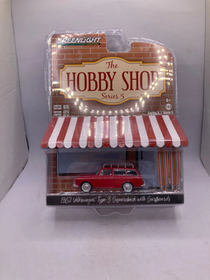 Greenlight 1962 Volkswagen Type 3 Squareback With Surfboards Diecast