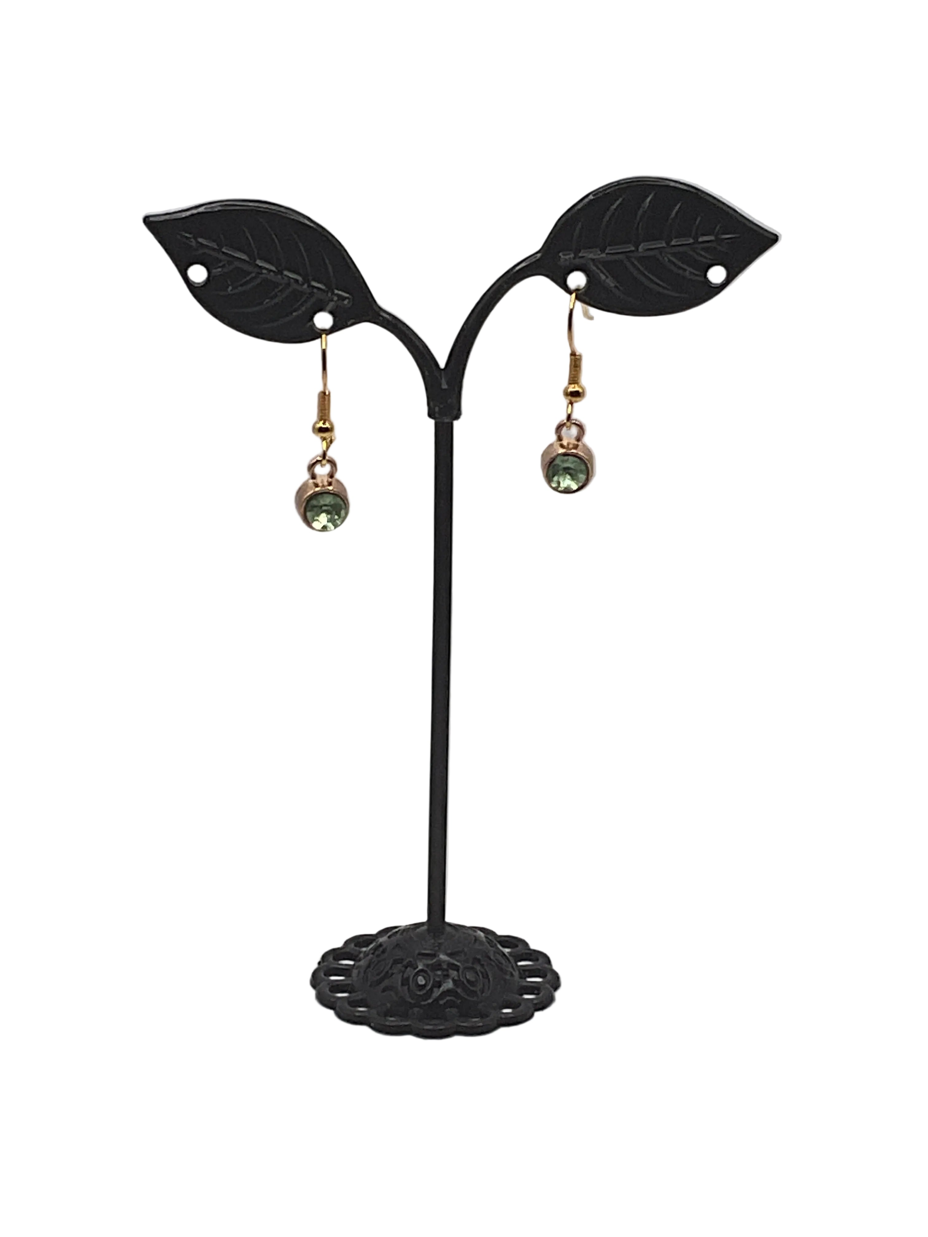 Crystal and Crosses Earrings