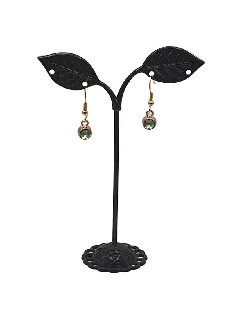 Crystal and Crosses Earrings