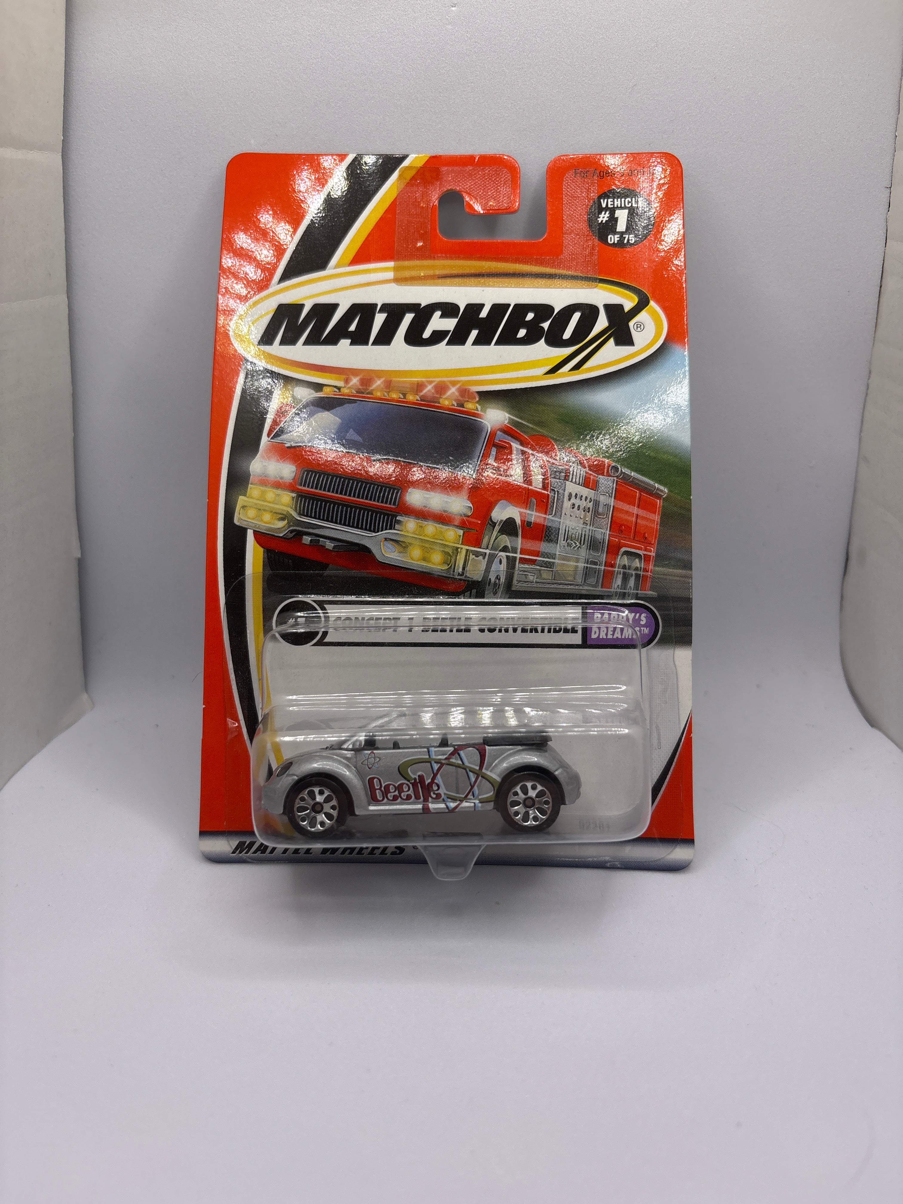 Matchbox Concept 1 Beetle Convertible Diecast