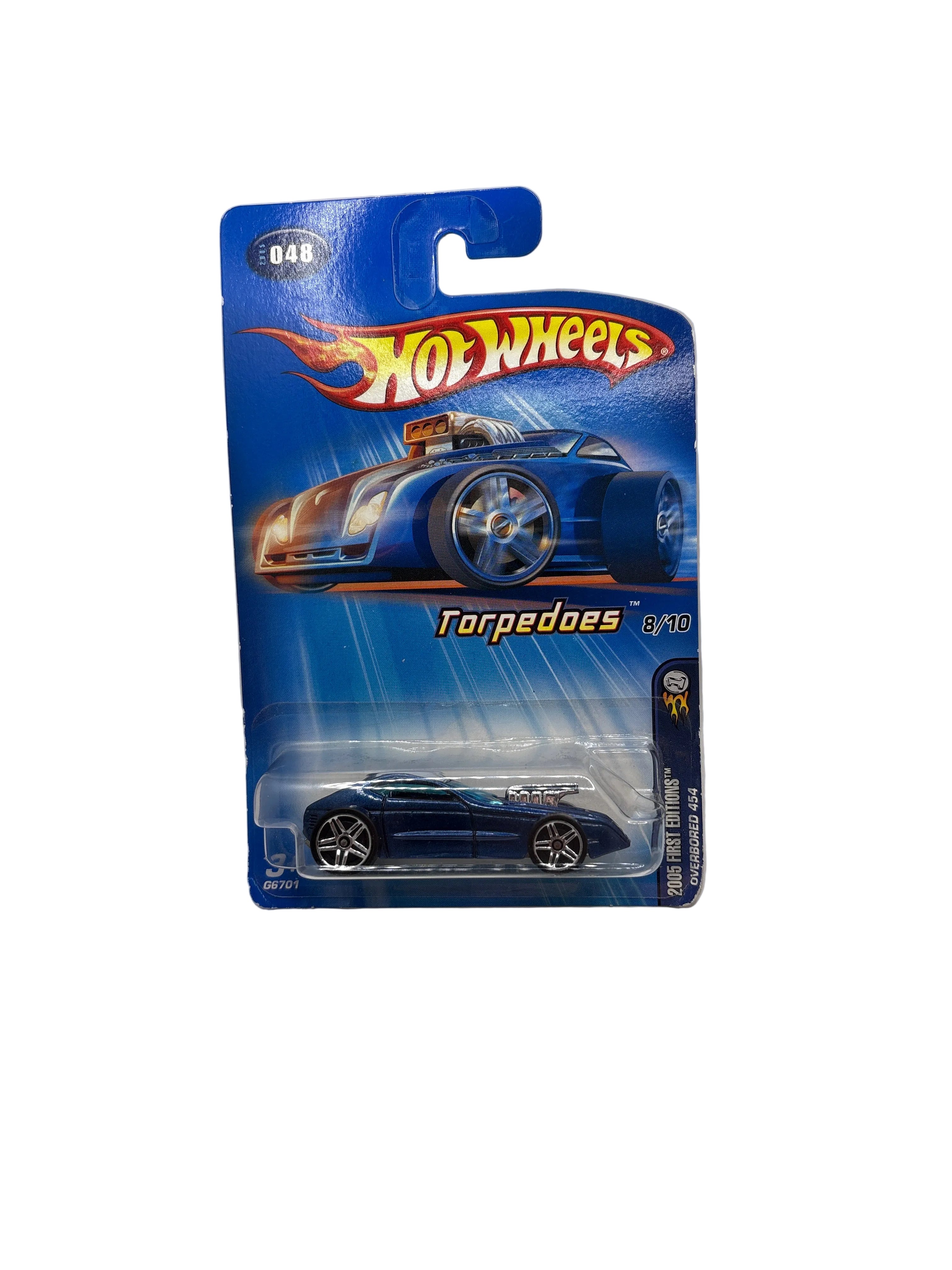 Hot Wheels Overbored 454 Diecast blue