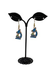 Microscope earrings