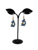 Microscope earrings