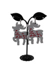CHRISTMAS FOREST CRITTER EARRINGS